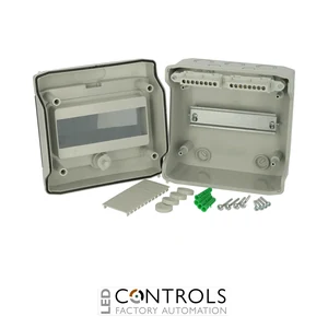 7350002 Fibox MCE65 8M Modular component enclosures 8 modules, 1 row