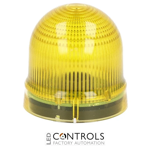 8LB6EL5 - SIGNAL BEACON YELLOW STEADY 12/240VAC/DC