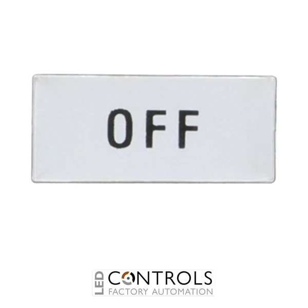 8LM2TAGB221 - """LABEL """"OFF"""""""