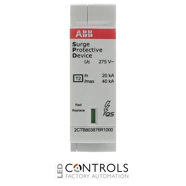 2CTB803876R1000 ABB OVR T2 40-275 C QS Type 2 Surge Protection Cartridge