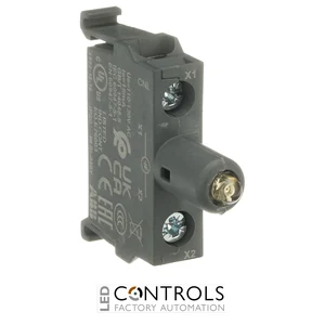 1SFA611621R2043 ABB MLBL-04BY Yellow LED Lamp Block 110–130 V AC - image 3