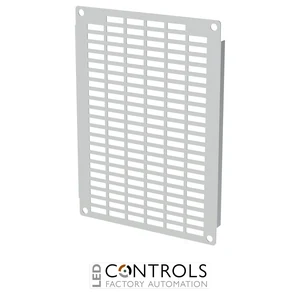 4TBA831333C0100 ABB 831333 AR043Q03 ARIA 43 Perforated Steel Mounting Plate 250 x 350 x 1.5mm - image 2