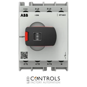 1SCA163382R1001 ABB OT16G1-4MQN2 Switch-disconnector OT Plus 16 A, size G1, 4-pole, incl. handle, - image 2