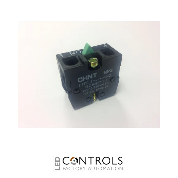 np2-l1111 chint no contact block for push button enclosures