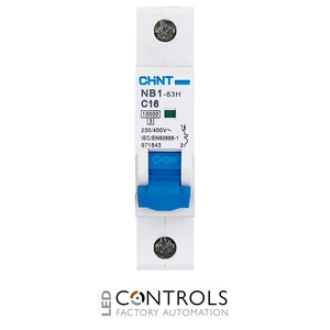 chint mcb nb1-63ch1p04 4a, 1p 10ka sp c curve