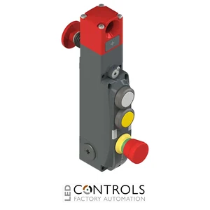 NG 2D7D411C Pizzato NG series safety switch with lock and integrated control devices