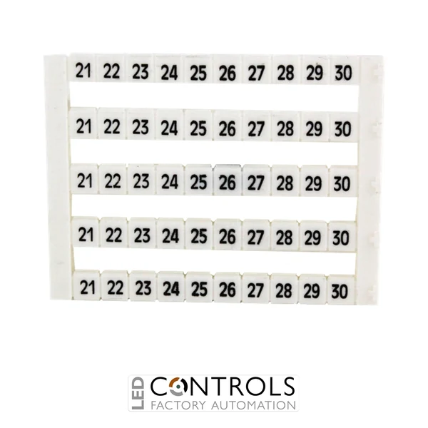 MT5-21-30 IMO Marker 5 x 5 mm White, Printed 21-30