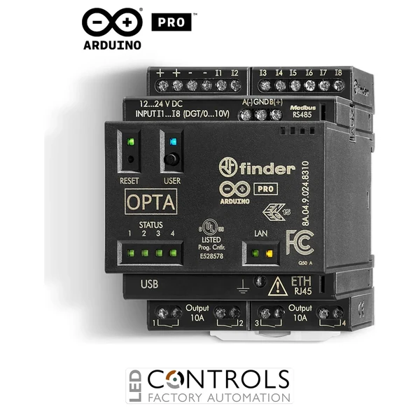 Finder 8A.04.9.024.8300 8A Series - OPTA Arduino Programmable Logic Relay