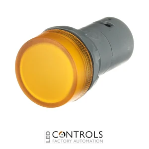 1SFA619403R5023 ABB CL2-502Y Compact Yellow LED Pilot Light 24 V AC/DC - image 2