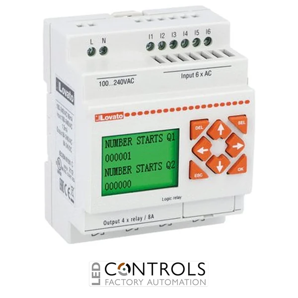 LVMP30A240 Lovato ALTERN. RELAY FOR 3-4 PUMPS, 100-240VAC