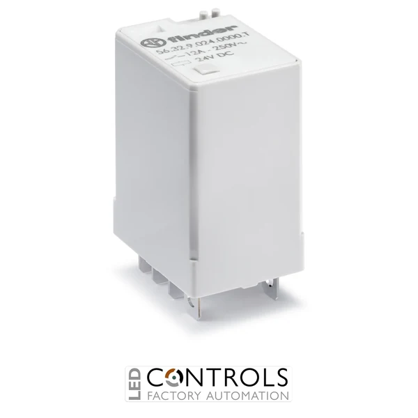 Finder 56.32.9.072.0000T - 56 Series Miniature Power Relays - Railway