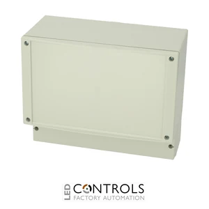 7520241 Fibox PC 25/22-FC3 Enclosure, Polycarbonate Grey screw cover