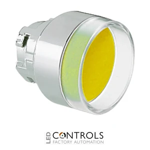 8LM2TB305 - YELLOW SHROUD BUTTON ACTUATOR