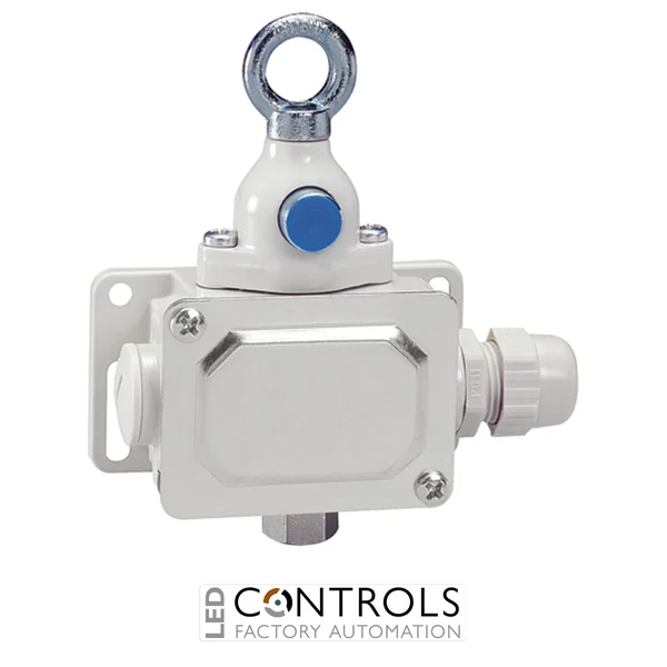 PLN131311 - ROPE-PULL LEVER SAFETY SWITCH 6KG 1NO+1