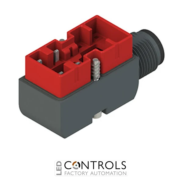 VN CP02DMK Pizzato Technopolymer connector for NF housing with B02 contact block