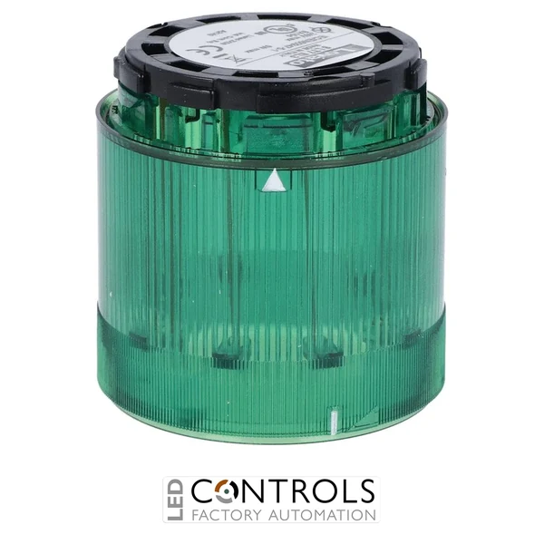 8LT7GLE3 - ILLUMINATED UNIT FLASHING GREEN 115VAC