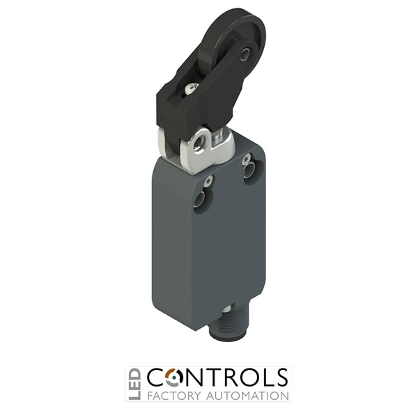 NF B110CV-SMK Pizzato Modular prewired switch with adjustable offset roller lever