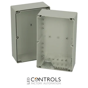 7032740 Fibox PC 162515 Enclosure, Polycarbonate Grey cover