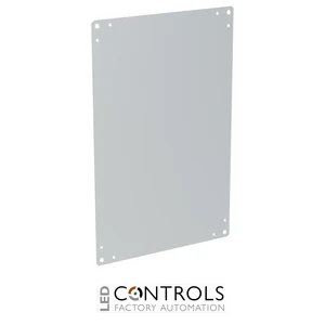 4TBA831066C0100 ABB 831066 ARIA 64 Galvanised Steel Mounting Plate 350 x 550 x 2mm - image 3