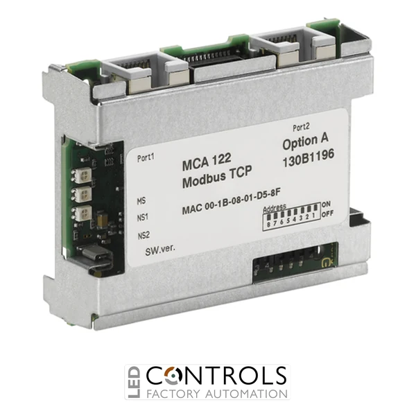 130B1296 Danfoss VLT® Modbus TCP MCA 122, coated Modbus TCP MCA 122 Coated