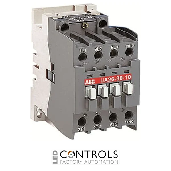 1SBL241022R8010 ABB UA26-30-10 3 Pole 3NO 1NO Auxiliary Contact Capacitor Switching Contactor 220-230V 50Hz / 230-240V 60Hz