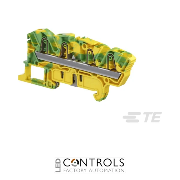 1snk706152r0000 - zk4-pe-4p pi-spring clamp  - green yello