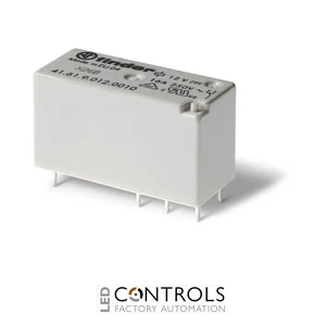 41.61.9.012.0020 Finder Miniature PCB relay 1pole 16A DC 12V