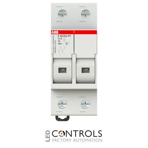 2CSM256913R1801 ABB E9232SPV E 92/32s PV Fuseholder 2P 32 A 1000 V DC 10.3 x 38 mm