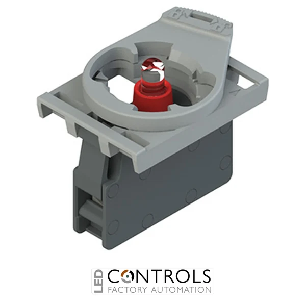 E2 AC-XXBC0055 Pizzato Complete unit with red LED holder and fixing adapter