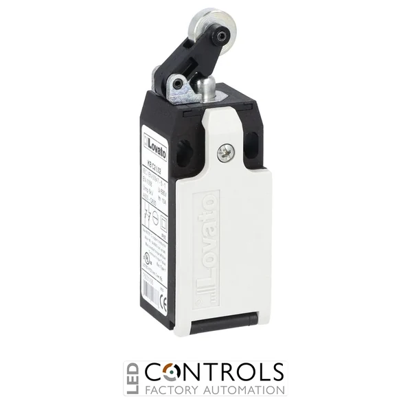 KBC2L12 - PLASTIC ROLLER CENTRE LEVER 1NO+2NC SLOW