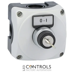 LPZP1B8301 - GREY CTRL STATION+KEY SELECTOR+1NA+O-I