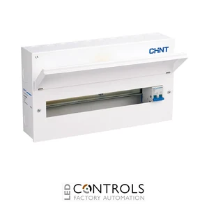 nx3-20ms chint 18 available ways with 100a main switch metal consumer unit