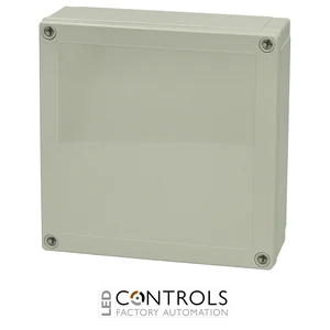 6011319 Fibox PC 175/60 HG Enclosure, Polycarbonate High base, grey cover