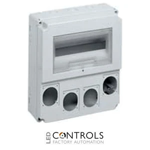 FM3236PIN Ilme Box for 4 panel sockets (PI) and room for RCD