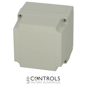 6011310 Fibox PC 125/125 HG Enclosure, Polycarbonate High base, grey cover