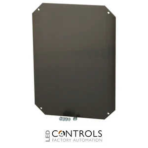 8120743 Fibox MPX ARCA 4030 Mounting plate (350x250 mm) Isolated, for sizes 400x300x150/210