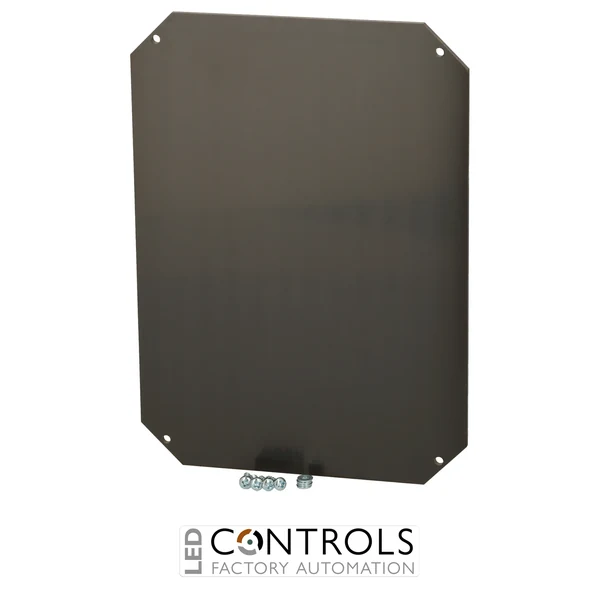 8120743 Fibox MPX ARCA 4030 Mounting plate (350x250 mm) Isolated, for sizes 400x300x150/210