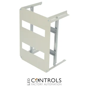 8120765 Fibox DRS ARCA 403021 DIN rail frame set 2 rows x 11 modules, for size 400x300x210