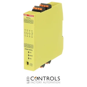 2TLA010061R0001 ABB SENTRY TSR20P 24 V DC OFF-Delay Safety Relay 3NO + 1NC - image 2