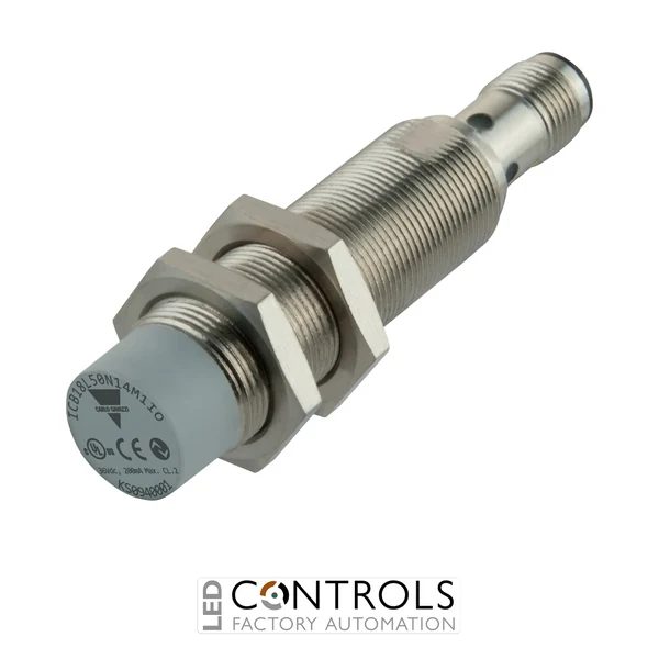 icb18l50n14m1io - ind prox sens. m18 plug long non-flush io-link