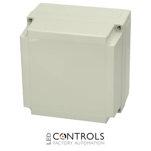 6081322 Fibox ABS 175/125 HG Enclosure, ABS High base, grey cover