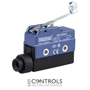 EMAS MN3MIM2 EMAS MN3 MINI SWITCH W METAL LONG ROLLER LEVER 1CO IP65