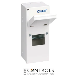 nx3-3 chint 3 modules metal enclosure c/w din rail