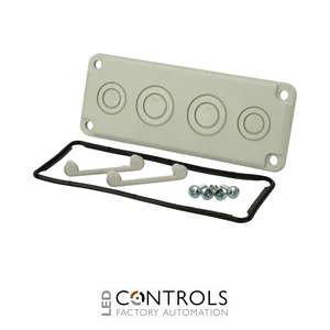3590890 Fibox MB 10890 SET Size 2 incl. flange, gasket and connector set