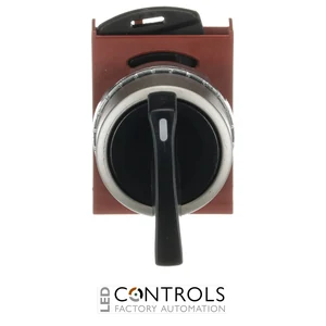 1SFA184379R9006 ABB P9MSVZ0N Black 3-Position Long-Handle Selector Switch - image 2