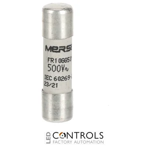 2CSM277103R1801 ABB E9F10GG25 25 A 500 V AC 10.3 x 38 mm gG Cylindrical Fuse