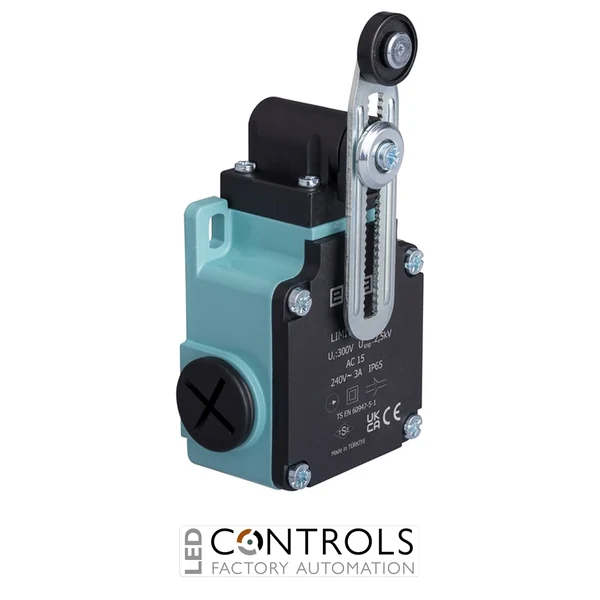 EMAS L2K13MEP122 EMAS L2 SERIES LIMIT SW. SNAP ACTION 1NC+1NO-PL. ROLLER