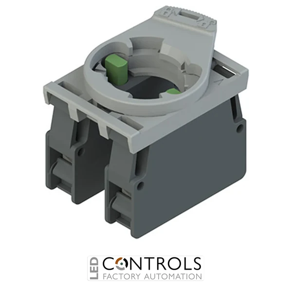 E2 AC-XXBC0012 Pizzato Complete unit with contact block 2NO and fixing adapter