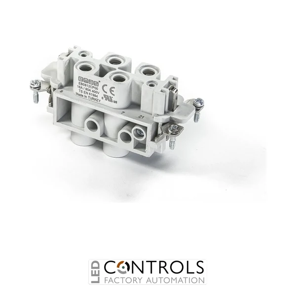 EMAS EB0812CP00 EMAS EBM 12 POLES 2*(4*80A+2*16A) CONTACT FEMALE INSERT