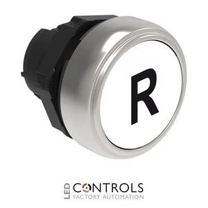 LOVATO LPCB1178 WHITE FLUSH PUSH-BUTTON R